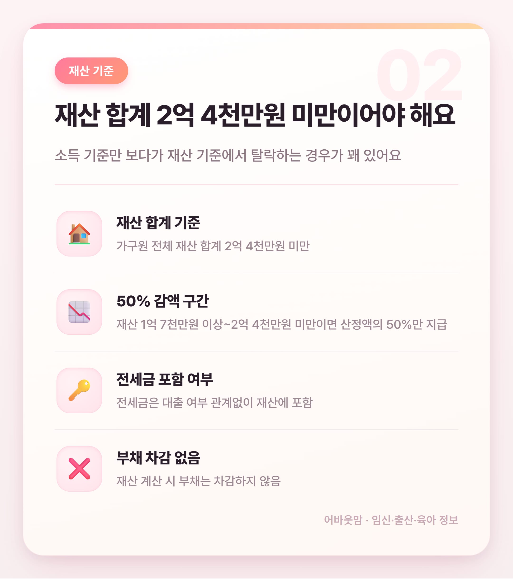 근로장려금 기준 총정리 2026년 육아가정 필수 확인 설명 카드