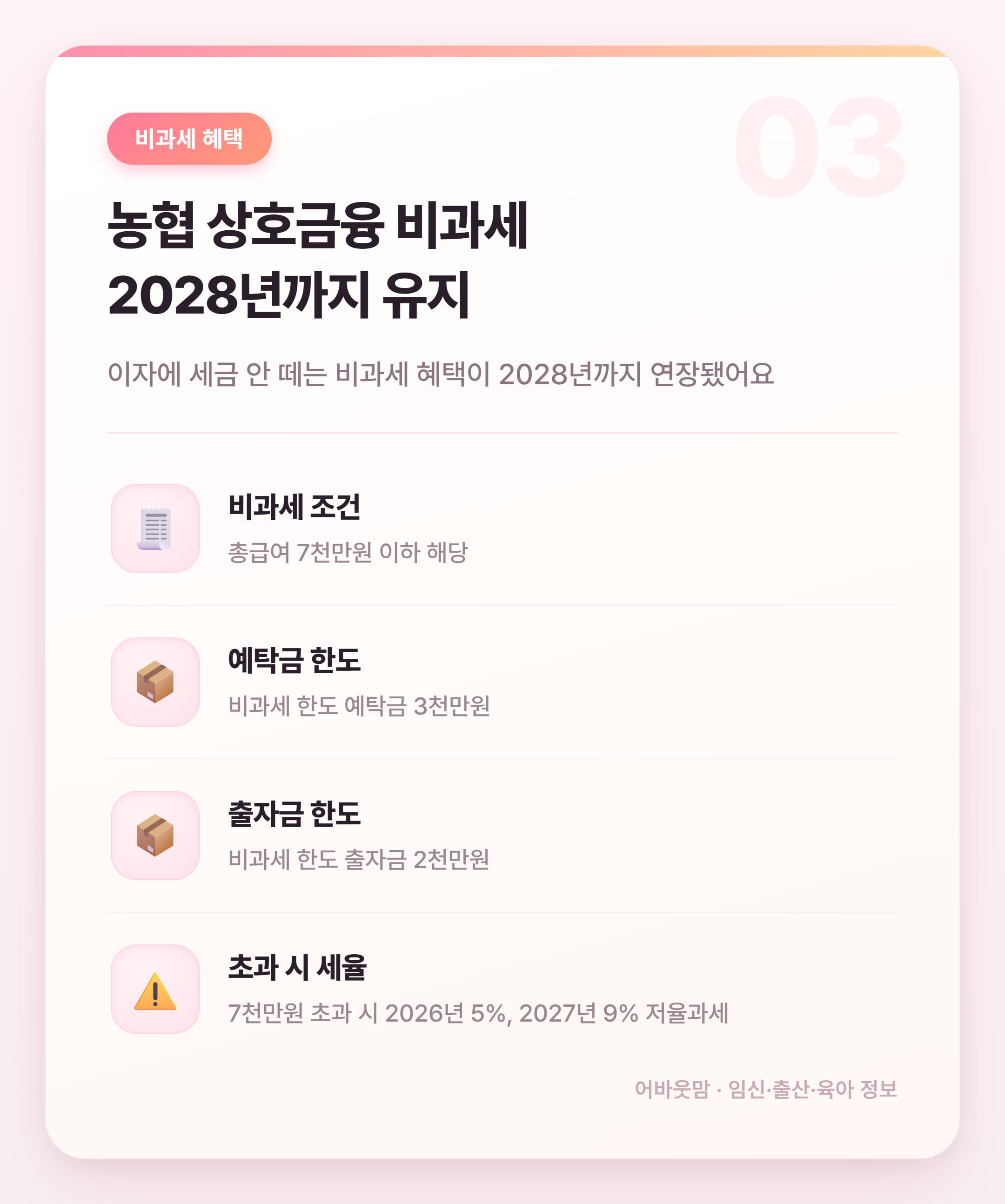 농협 적금 추천 2026년 상품별 금리 정리 설명 카드
