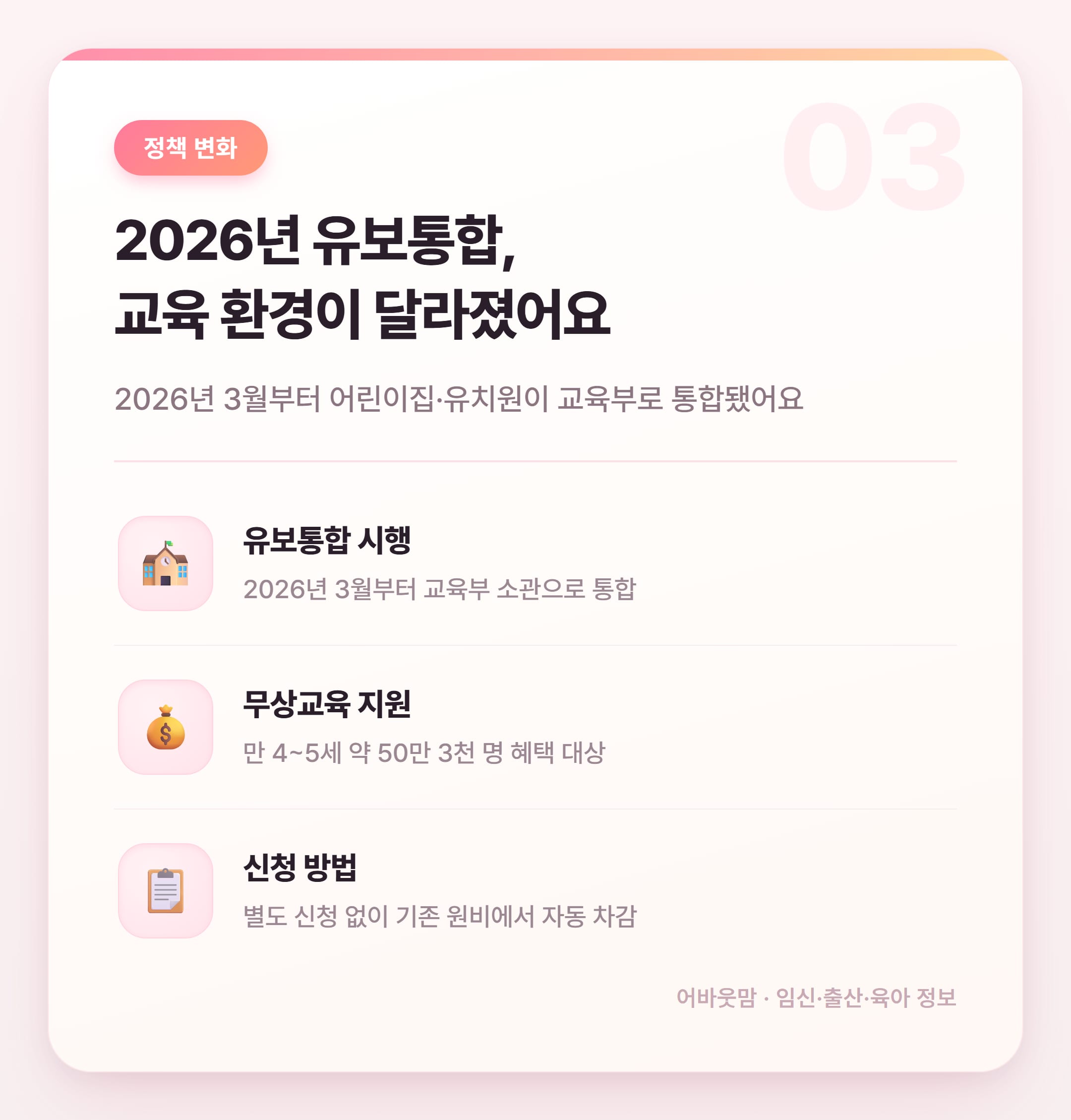 5세 한글공부 유튜브로 시작하는 법 설명 카드