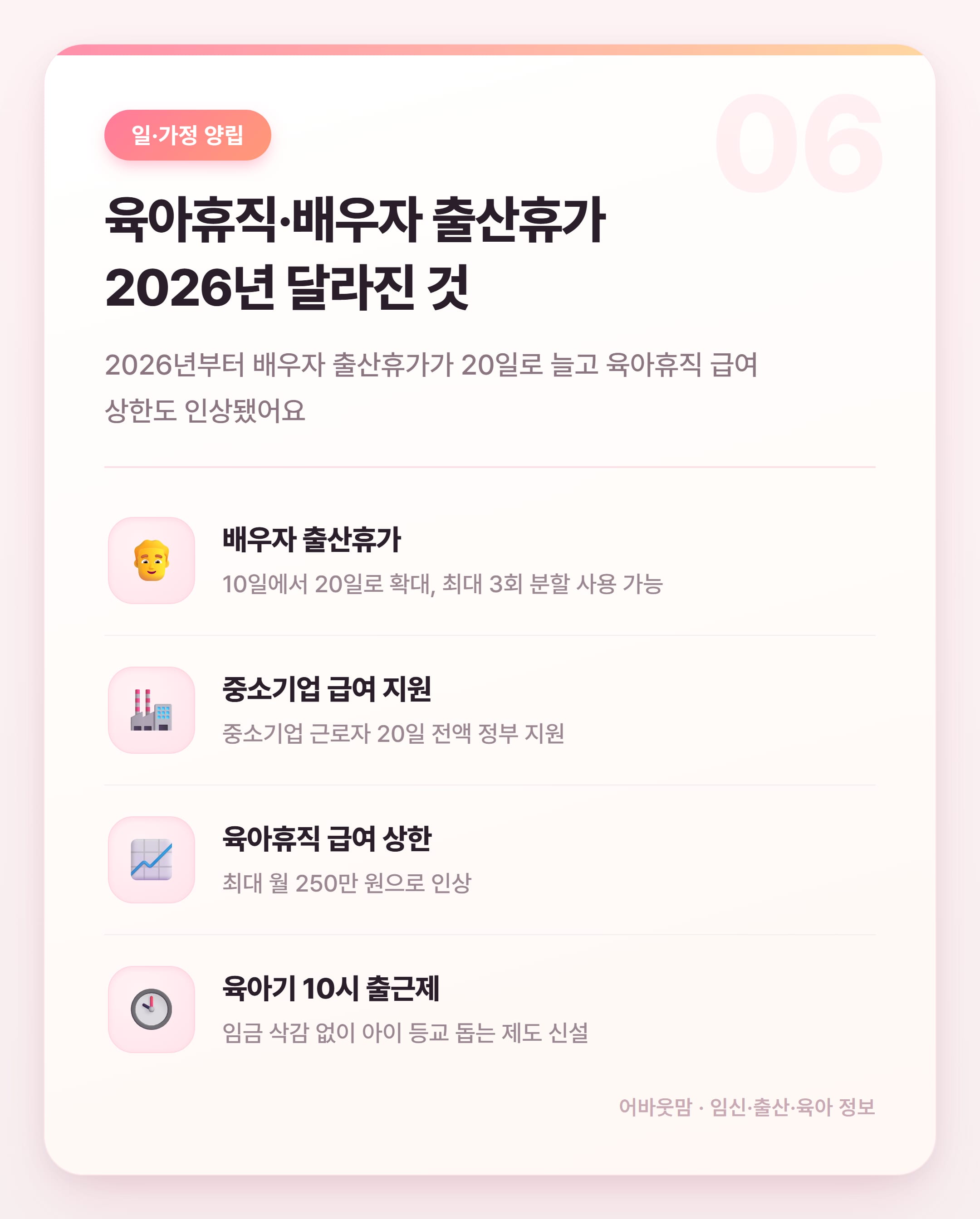 연금저축·IRP 세액공제 2026년 육아가정 총정리 설명 카드