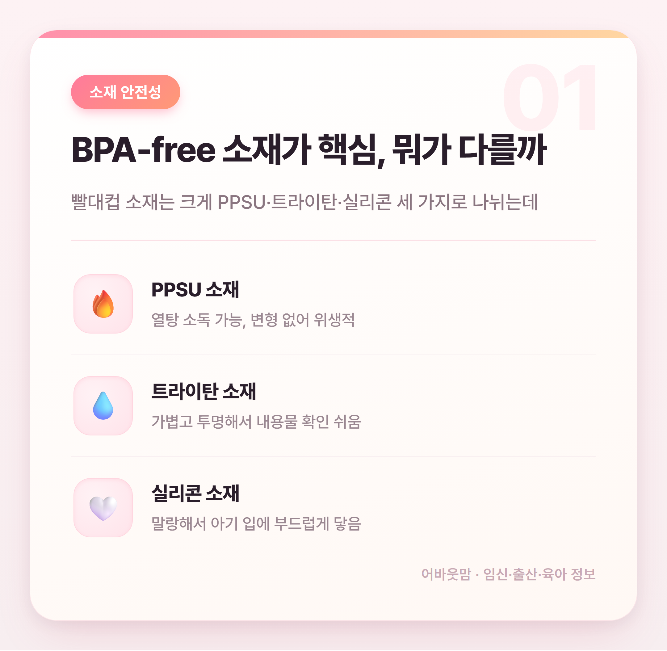 유아 빨대컵 추천 인기 제품 비교 정리 설명 카드