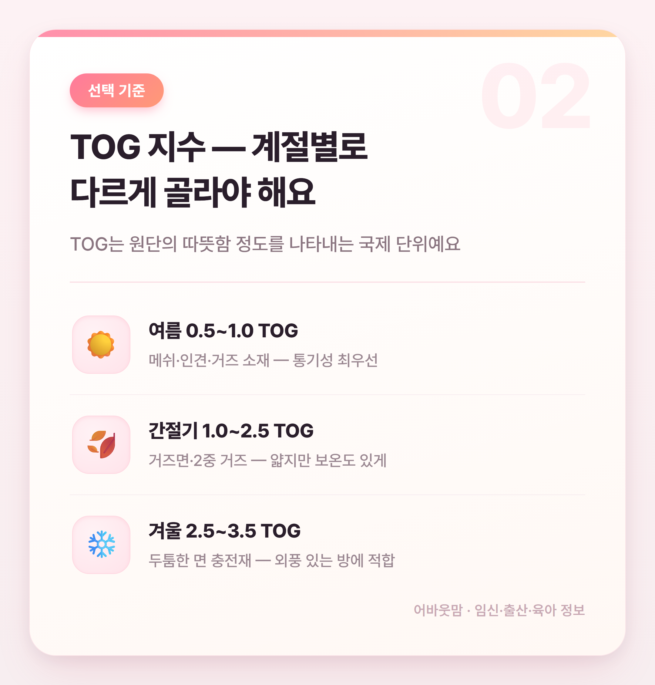 아기 수면조끼 인기 상품 비교 추천 2026 설명 카드