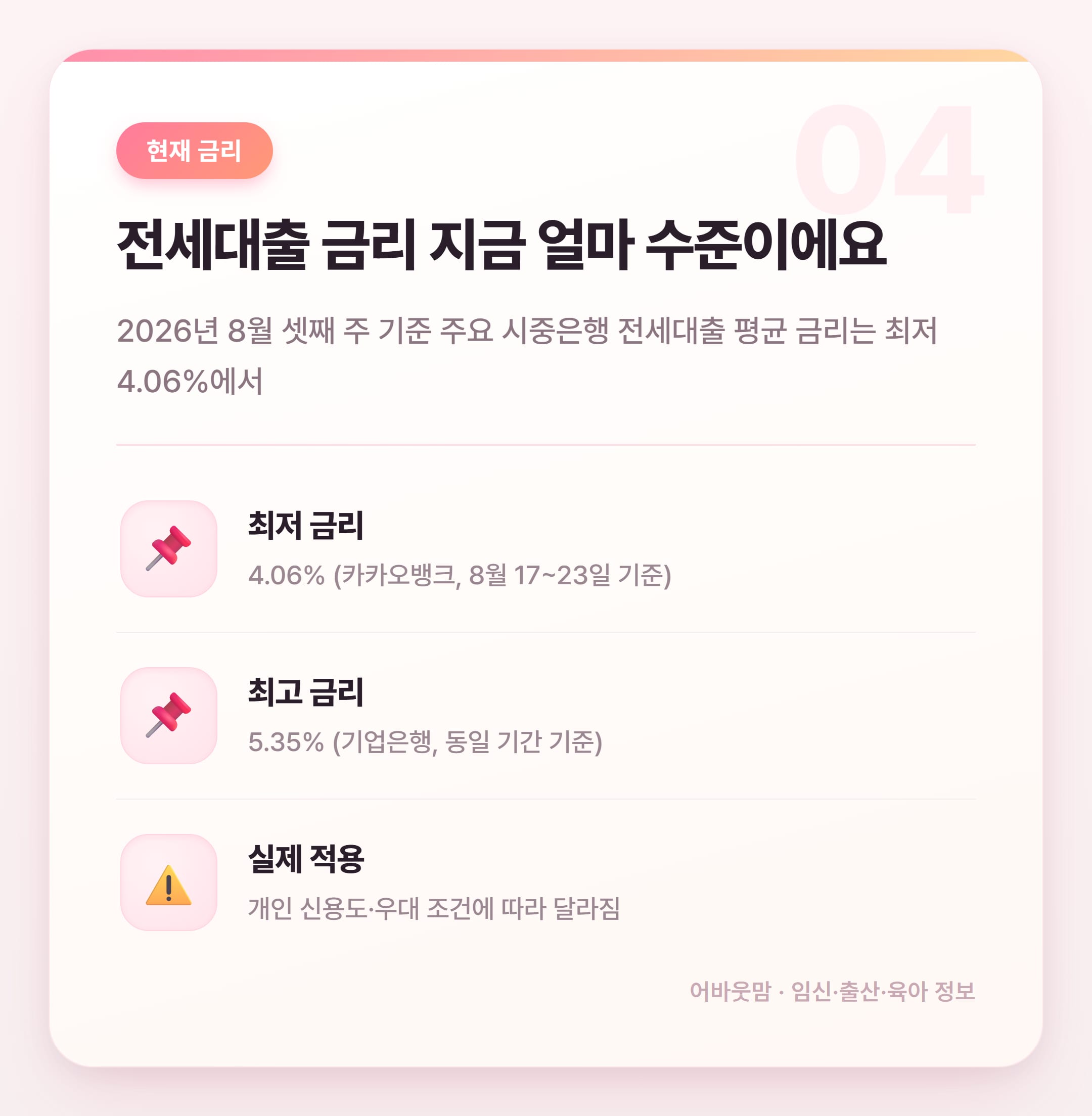 전세보증금 반환대출 집주인이 꼭 알아야 할 것 설명 카드