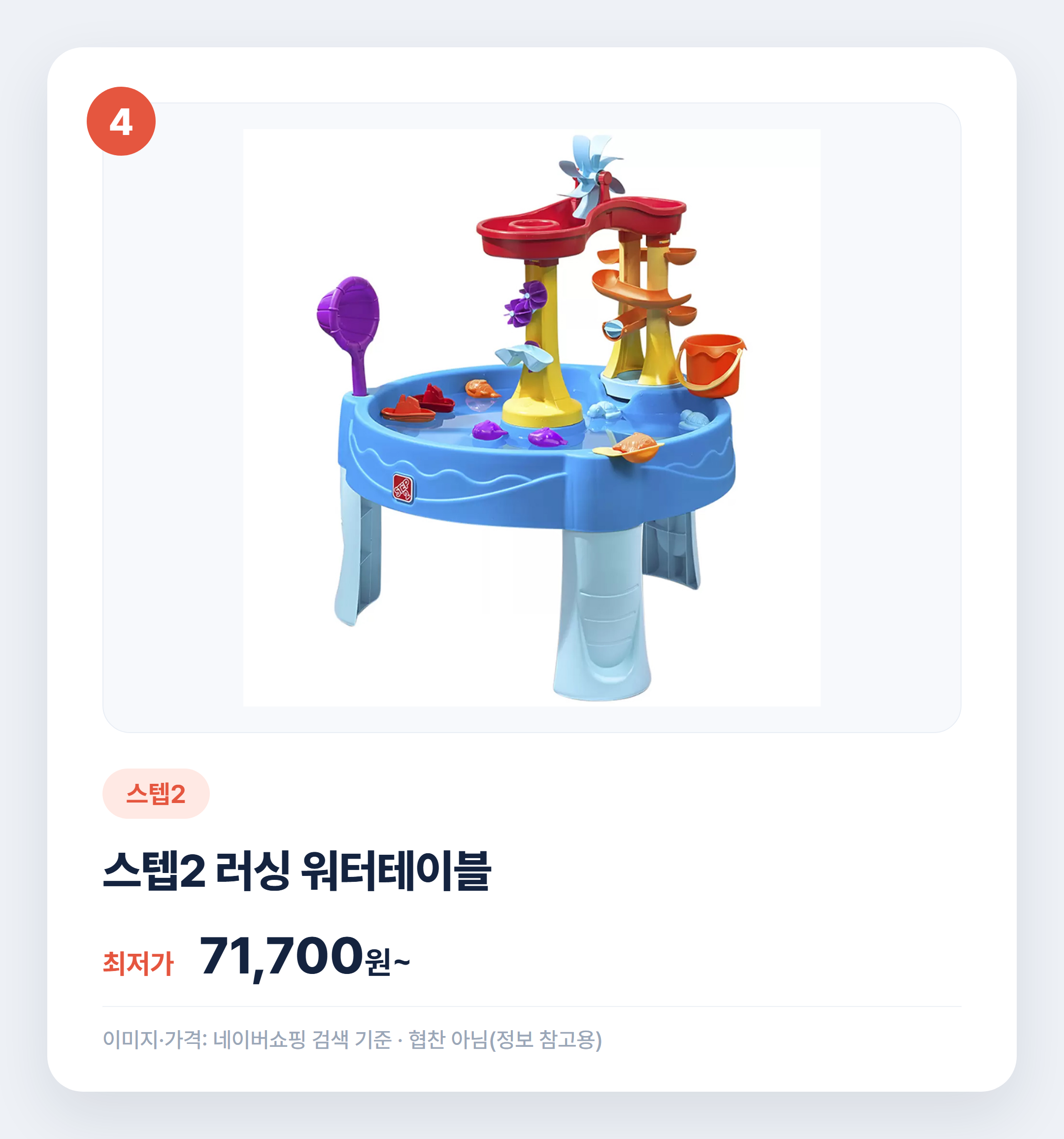유아 물놀이용품 실제 후기 비교 추천 설명 카드