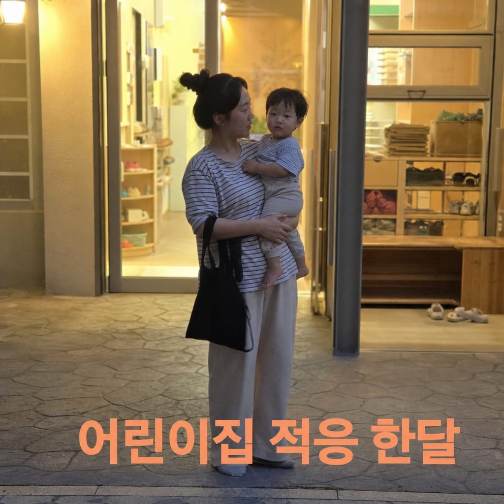 어린이집 적응기간 한달, 이렇게 하면 달라져요 설명 카드