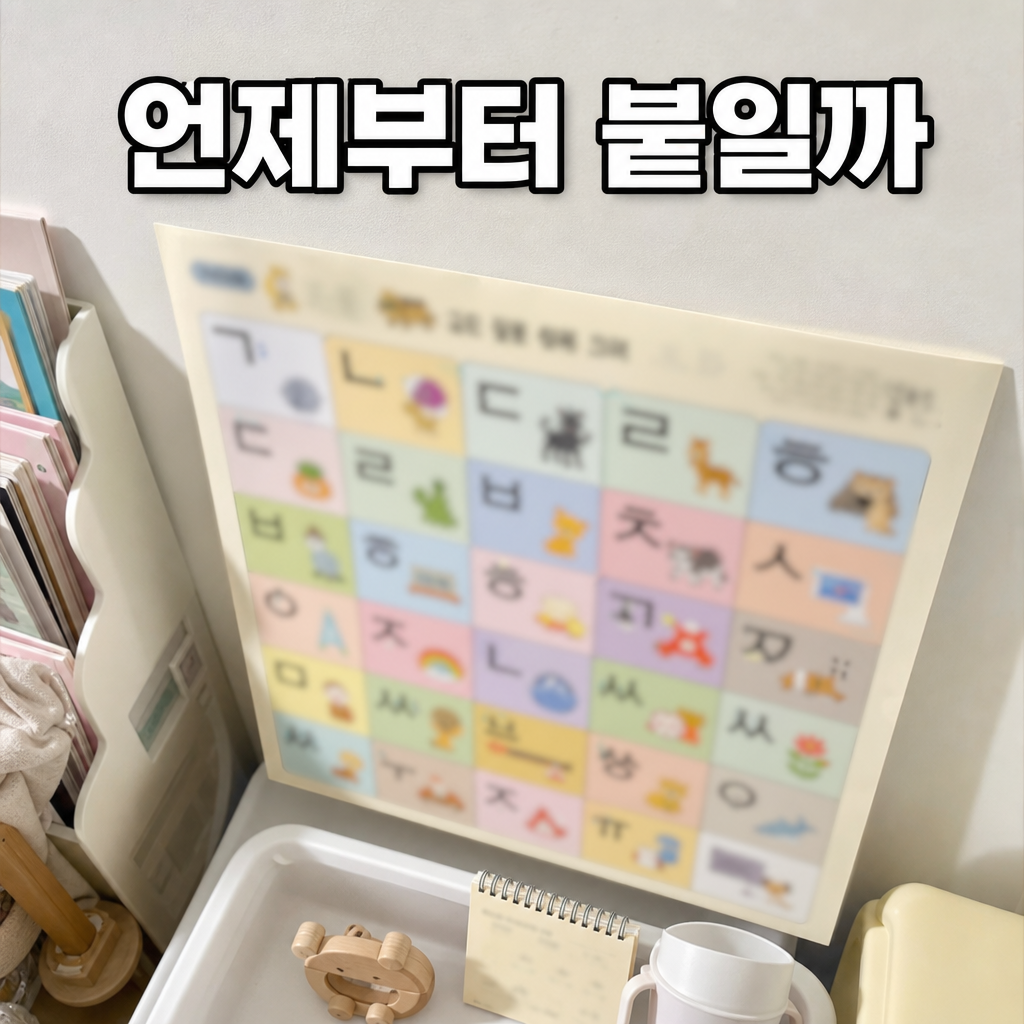 한글벽보 언제부터 붙여야 할까? 시기별 정리 설명 카드