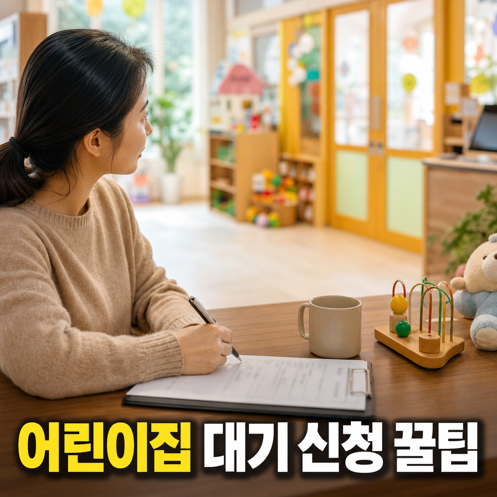 어린이집 입소대기 신청 방법과 우선순위 총정리 설명 카드