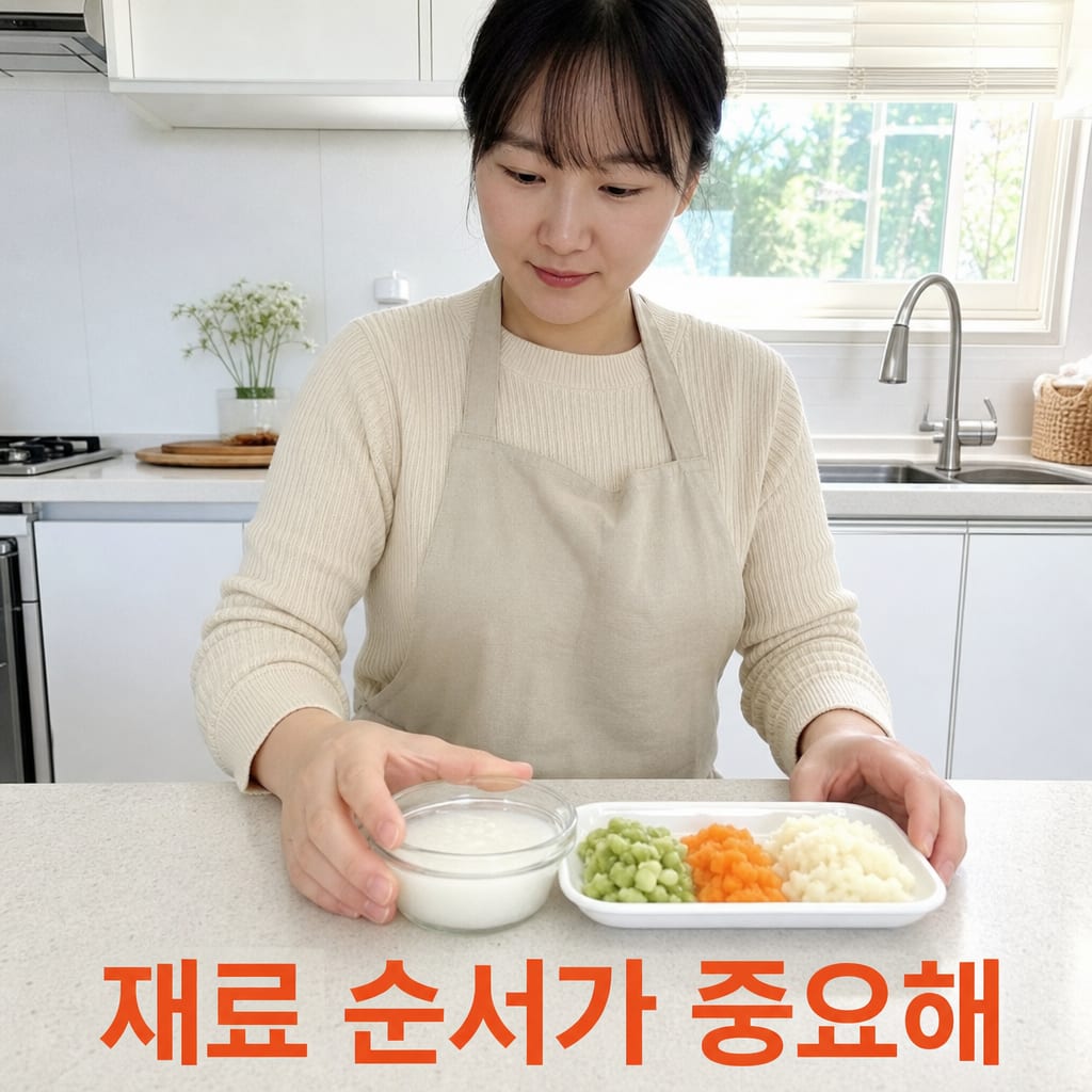 초기 이유식 재료 순서 실전 정리 2026 설명 카드