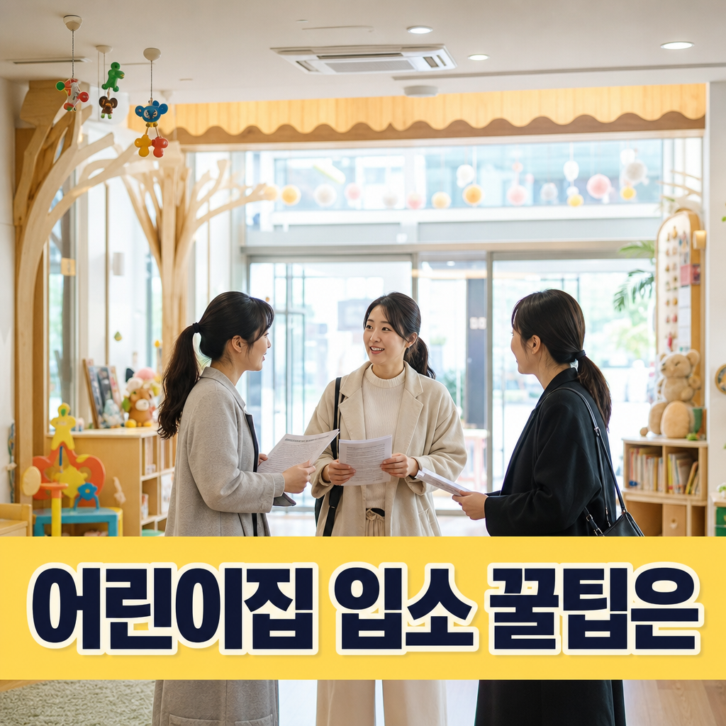 어린이집 입소대기 꿀팁 총정리 2026 설명 카드