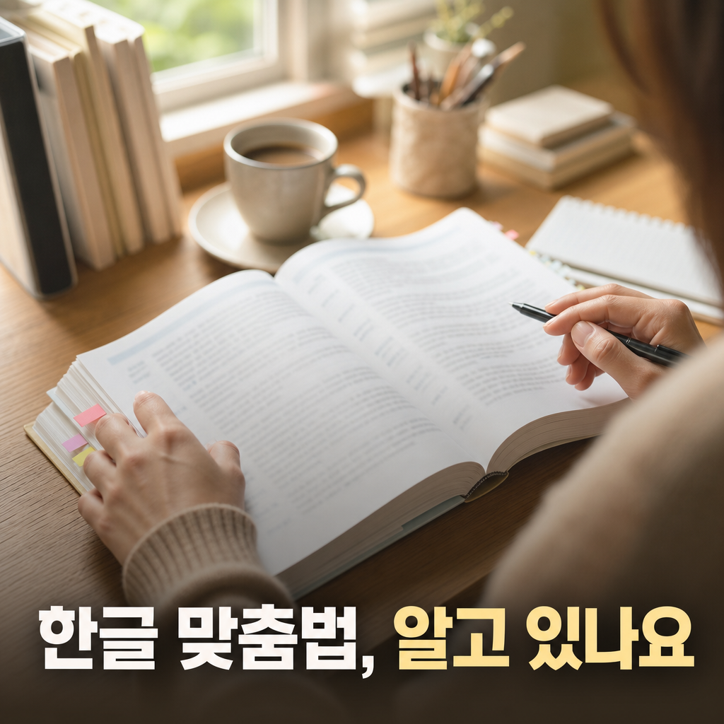한글 맞춤법 책 고르는 법 시기별 총정리 설명 카드
